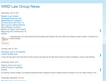Tablet Screenshot of blog.wmdlawgroup.com